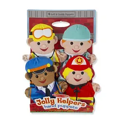 Ігровий набір Melissa & Doug Ляльковий театр Веселі помічники, 4 штуки (MD9086)