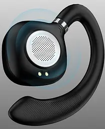 Бездротові кісткові Bluetooth навушники TWS Y1 зі спортивними дужками за вухо Чорні - мініатюра 5