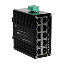 PoE-комутатор 10-портовий E-LINK LNK-IMC010GPB з 8 портами PoE (73-00155) - мініатюра 3