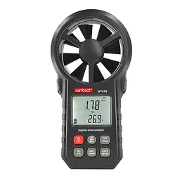 Анемометр крильчастий USB Bluetooth 0.3-30м/с -10-45°C wintact 16.5х8.5х3.9 см hoz0010078