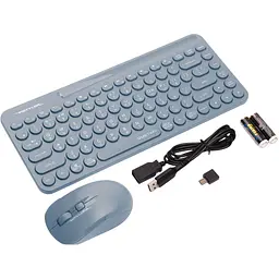 Комплект (клавіатура + миша) A4Tech Fstyler FG3200 Air2 Blue [140901] - мініатюра 7