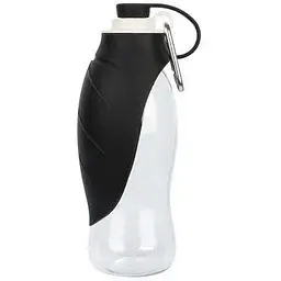 Пляшка для собак Zoofari 550 мл Ø8 х 21,5 см прозора black