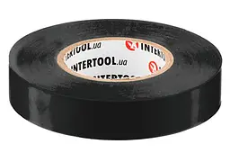 Стрічка електроізоляційна Intertool ізолента 25 м чорна 17 x 0.15мм в упаковці 10 шт. - мініатюра 2