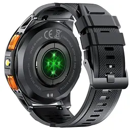 Розумний смарт годинник Smart GPS Max з компасом 2 ремінці (Чорний) - мініатюра 5