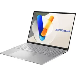 Ноутбук ASUS Vivobook S 16 M5606UA-MX025 16' 3.2K OLED, AMD R9-8945HS, 32GB, F1TB, UMA, NoOS, Сріблястий (90NB1483-M00110) - мініатюра 4