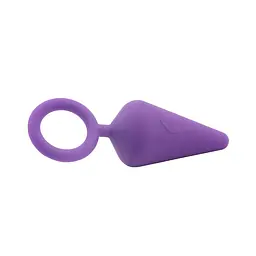 Анальна пробка Chisa Sweet Breeze Anal Plug M, 10.1х3.3 см, фіолетова - мініатюра 3