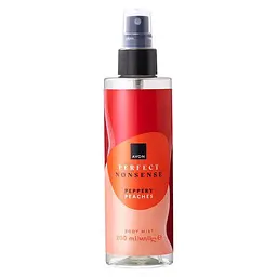 Парфумований спрей для тіла Avon Perfect Nonsense Peppery Peaches, 200 мл (4946924) - мініатюра 1