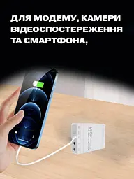 Джерело безперебійного живлення для роутера 10400 mAh - мініатюра 5