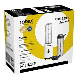 Фітнес-блендер Rotex RTB3520-B Sport + 2 спортивні пляшки 400 мл - мініатюра 6