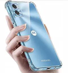 Панель BeCover Anti-Shock для Motorola Moto E22/E22i Clear (709321) - мініатюра 4