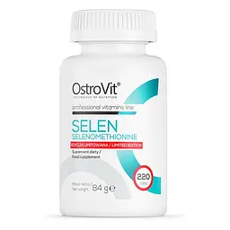Вітаміни та мінерали OstroVit Selen, 220 таблеток
