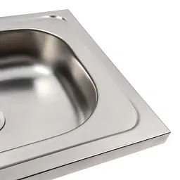 Кухонна мийка Platinum 4050 з нержавіючої сталі (SP000000227) - мініатюра 3