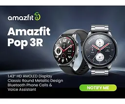Розумний годинник Amazfit Pop 3R A2319 чорний (A2319-bk) - мініатюра 3
