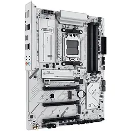 Материнська плата Asus AM5 B850 MAX Gaming WIFI W, B850, 4xDDR5, Int.Video (CPU), 4xSATA3, 3xM.2, 1xPCI-E 5.0 x16, 1xPCI-E 4.0 x16, 2xPCI-E 4.0 x1, Realtek 7.1, Realtek 2.5Gb, WiFi 6E, Bluetooth 5.3, 8xUSB 3.2 / 8xUSB 2.0, HDMI/DP, ATX - мініатюра 3