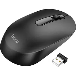 Миша Hoco GM14 Platinum Wireless Black (757869) [93362]