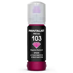 Чорнило PRINTALIST 103 для Epson L3100/3110/3150 70г Magenta водорозчинне (PL103M) - мініатюра 3