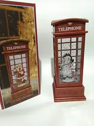 Новорічний нічник телефонна будка XMAS WDL-25002A 25 см (47702-10103_719) - мініатюра 5