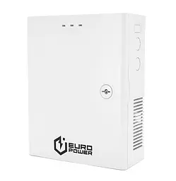 UPS ДБЖ для відеоспостереження, роутера, модему ONU EuroPower EPUPS1203HCUP 12 V 3 А під LiFePO4/GEL/AGM до 18Ah