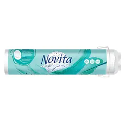 Ватні диски Novita Delicate 120 шт. (4744246013085) - мініатюра 1