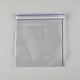 Пакети Zip-Lock прозорі 13x13 см, 100 шт, поліетиленові пакети із застібкою - мініатюра 2