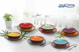Сервіз Heinner Aquarelle 18 предметів (HR-WDF-18A) - мініатюра 6