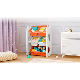 Стелаж Mealux Coral Mini Orange (KD-E021 Orange) - мініатюра 3