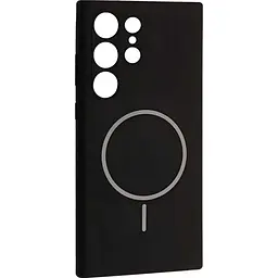 Чохол DK Luxury Silicone Case with MagSafe для Samsung Galaxy S24 Ultra Black [132232]