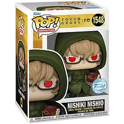 Фігурка Funko Pop Exclusive Фанко Поп Tokyo Ghoul: Re Nishiki Токійський Гуль: Re Нішікі Нішіо 10 см TG NN 1548 - мініатюра 3