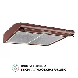 Витяжка плоска Perfelli PL 6144 BR LED - мініатюра 2