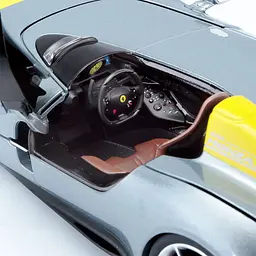 Автомодель Bburago R&P Ferrari Monza SP1, 1:18 (18-16013) - мініатюра 6