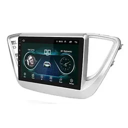 Штатна автомагнітола XPRO Hyundai Accent 2017 (9") Android 10.1 (4/32) біла (MER-14099_5461) - мініатюра 3