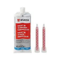 Клей Wurth Replast Me двокомпонентний для пластмаси 50 мл (0893500052)