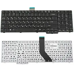 Клавіатура для ноутбука ACER (AS: 7230 7330 7530 7730) rus чорний довгий шлейф