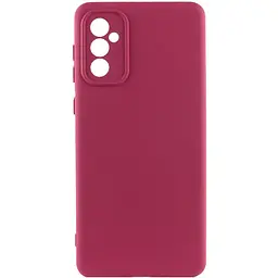 Чохол TPU GETMAN Liquid Silk Full Camera для Samsung Galaxy A56 5G Бордовий / Marsala
