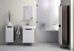 Дзеркало для ванної кімнати Kolo Rekord 45 см 88418000, Білий - мініатюра 2