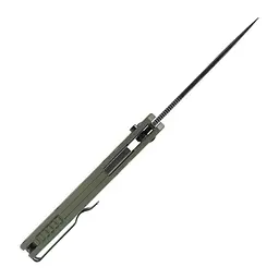 Ніж складаний туристичний SRM 221X-GP (9.2 см) 14C28N / G10 зелений - мініатюра 5