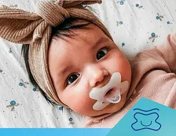 Пустушка силіконова Canpol babies симетрична 0-6 місяців біла - мініатюра 9