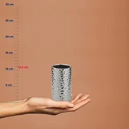 Стакан для зубних щіток Kela Sterling 11х6.5 см срібний  (23781) - мініатюра 3