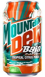 Газований напій Mountain Dew Baja Blast Cabo Citrus 355 мл