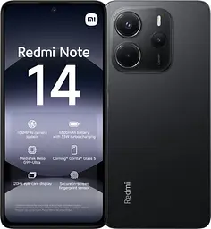 Смартфон Xiaomi Redmi Note 14 8/256GB Midnight Black - мініатюра 2
