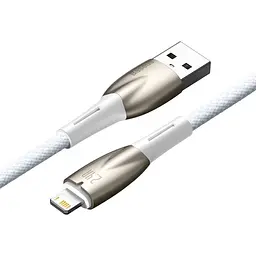 Кабель Baseus Glimmer Seies USB to Lightning 2m White (CADH000302) [92824] - мініатюра 4