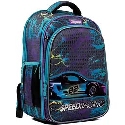 Рюкзак шкільний каркасний 1Вересня S-98 Speed Racing