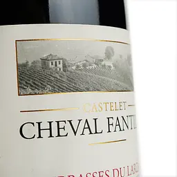 Вино Castelet Cheval Fantille AOP Terrasses du Larzac червоне сухе 0.75 л - мініатюра 5