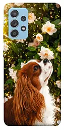 TPU чохол Demsky Flower spaniel для Samsung Galaxy A52 4G / A52 5G