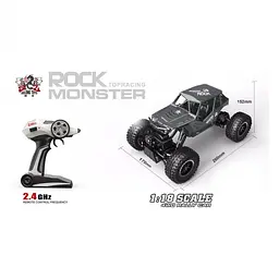 Автомобіль на радіокеруванні Sulong Toys Off-Road Crawler Rock сріблястий (SL-111RHS) - мініатюра 2