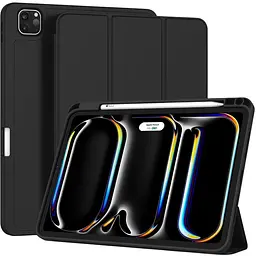 Чохол-книжка CDK для Apple iPad Pro 12.9" 6gen 2022 екокожа/силікон Smart Case cлот стилус(017899) black