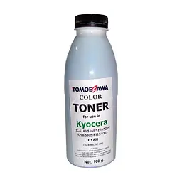 Тонер KYOCERA TK-5140/5195/5215/5305/8115 Cyan100г Tomoegawa (TG-KM6030C-100)