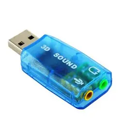 Звукова плата Atcom USB-sound card (5.1) 3D sound (Windows 7 ready) (7807) - мініатюра 1