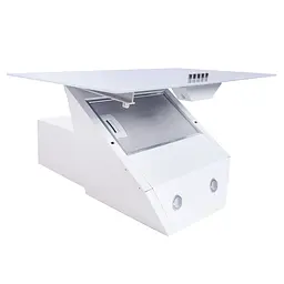 Витяжка декоративна похила Minola HDN 6242 WH 700 LED - мініатюра 5