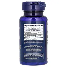 Амінокислота Silymarin 100 mg, 90 вегакапсул Life Extension vit0003859 - мініатюра 3
